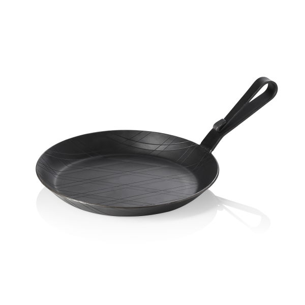 Poêle à frire en fer Ø 20 cm – Manche courbé