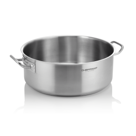 Rondeau inox 18/10 Ø 45 cm – Contenance 23,5 L