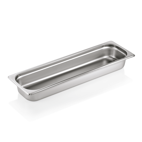 Bac gastro GN 2/4 inox 18/8 – Profondeur 65 mm