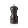 Moulin à sel en bois noir mat vernis - 11 cm
