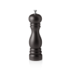 Moulin à sel en bois noir mat vernis - 20 cm