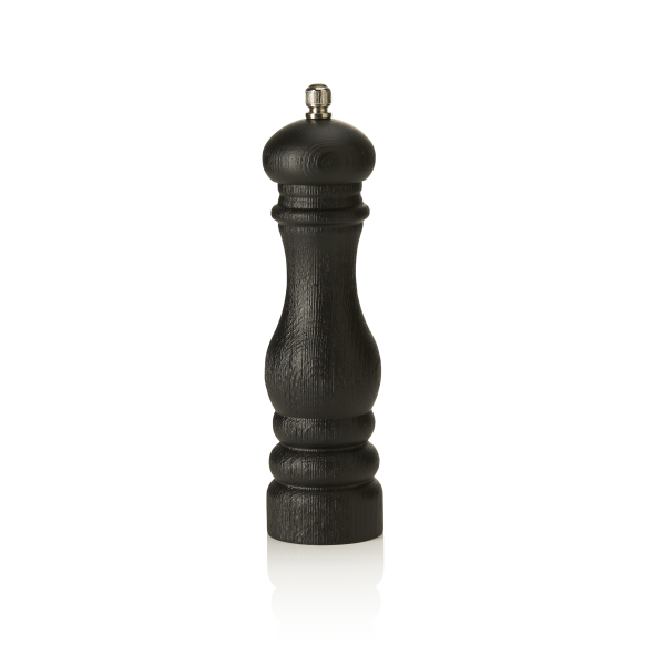 Moulin à poivre en bois et acier carbone - 22 cm