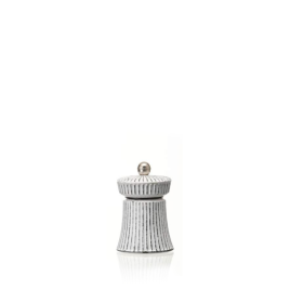 Moulin à poivre en fonte argentée - 9,5 cm