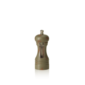 Moulin à poivre en bois vintage - 15 cm