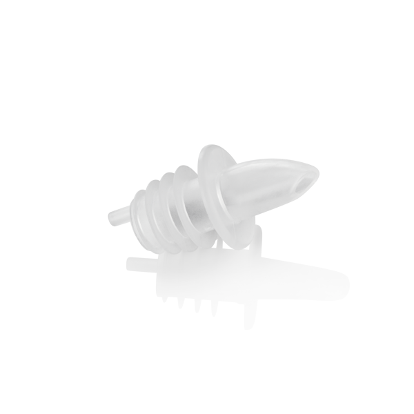 Bec verseur en plastique transparent - 7 cm (lot de 12)