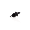 Bec verseur en plastique noir - 6,5 cm (lot de 12)