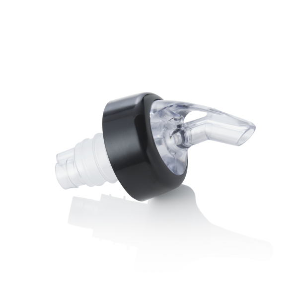 Bec verseur en plastique transparent - 8 cm (lot de 12)