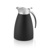 Pichet isotherme inox 18/8 noir - 1 L - Hauteur 20,5 cm