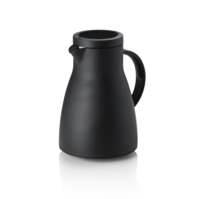 Pichet isotherme en polypropylène noir - 0,7 L - Hauteur 19,5 cm