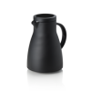 Pichet isotherme en polypropylène noir - 0,7 L - Hauteur 19,5 cm