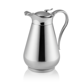 Carafe isotherme inox 18/8 - 1 L - Hauteur 19 cm