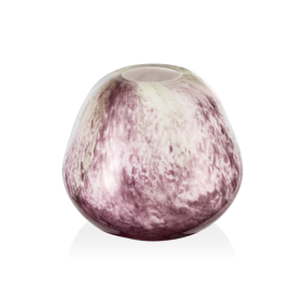Photophore en verre - Fusion Lavander