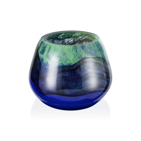 Photophore en verre - Fusion Lagoon