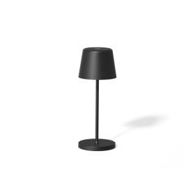 Lampe de table LED - série Alex - Noir mat