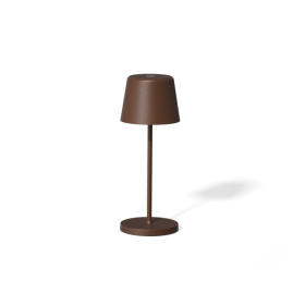 Lampe de table LED - série Alex - Corten mat