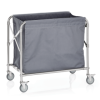 Sac à linge gris en nylon - 80 x 40 x 63 cm - 200 L