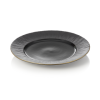 Assiette plate en porcelaine - Ø 27 cm - Série Kuro (lot de 2)
