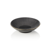 Assiette creuse en porcelaine Ø 19 cm - Série Kuro (lot de 4)
