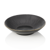 Assiette creuse en porcelaine Ø 26,5 cm - Série Kuro (lot de 2)