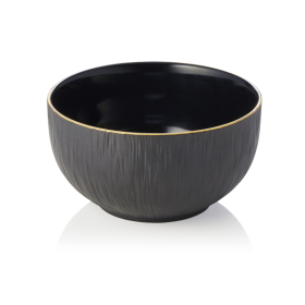 Bol en porcelaine - 750 ml - Série Kuro (lot de 4)