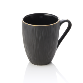 Mug en porcelaine - 330 ml - Série Kuro (lot de 4)