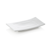 Assiette à sushi en porcelaine - 20 x 11 x 2 cm (lot de 6)