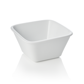 Ravier carré en porcelaine - 400 ml (lot de 3)