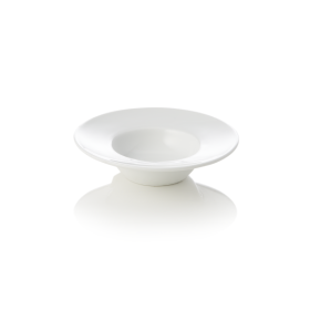 Mini-assiette à pâtes en porcelaine Ø 10 cm (lot de 12)