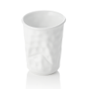 Gobelet froissé en porcelaine - 200 ml (lot de 4)