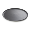 Assiette à pizza en porcelaine noire - Ø 34 cm
