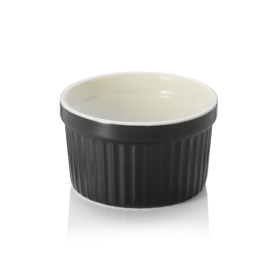 Ramequin en porcelaine Ø 7 cm - 85 ml - Noir (lot de 6)