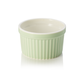 Ramequin en porcelaine Ø 7 cm - 85 ml - Vert (lot de 6)