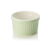 Ramequin en porcelaine Ø 7 cm - 85 ml - Vert (lot de 6)
