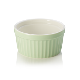 Ramequin en porcelaine Ø 9 cm - 130 ml - Vert (lot de 6)