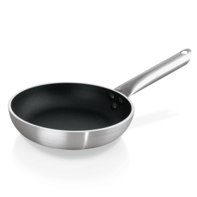 Poêle antiadhésive en aluminium avec manche inox riveté - Ø 40 cm