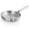 Poêle en aluminium avec manche inox riveté - Ø 28 cm