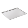 Bac gastro en acier chrome-nickel - GN 2/1 - Profondeur 20 mm
