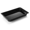 Bac gastro GN 1/1 en mélamine noire - Profondeur 65 mm