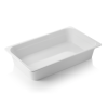 Bac gastro GN 1/1 en mélamine blanche - Profondeur 100 mm
