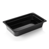 Bac gastro GN 1/1 en mélamine noire - Profondeur 100 mm