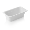 Bac gastro GN 1/3 en mélamine blanche - Profondeur 100 mm