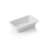 Bac gastro GN 1/4 en mélamine blanche - Profondeur 65 mm