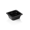 Bac gastro GN 1/6 en mélamine noire - Profondeur 65 mm
