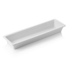 Bac gastro GN 2/4 en mélamine blanche - Profondeur 65 mm