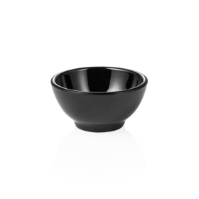 Bol en mélamine noire - Ø 20 cm - 1,5 L