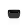 Bol carré en mélamine noire - 13 x 13 cm - 500 ml