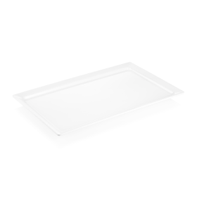 Plateau de service en mélamine blanche - GN 1/1