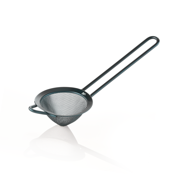 Passoire à bar à mailles fines inox 18/8 - Ø 9 cm - Bleue