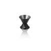 Jigger inox 18/8 - 2/4 cl - Noir