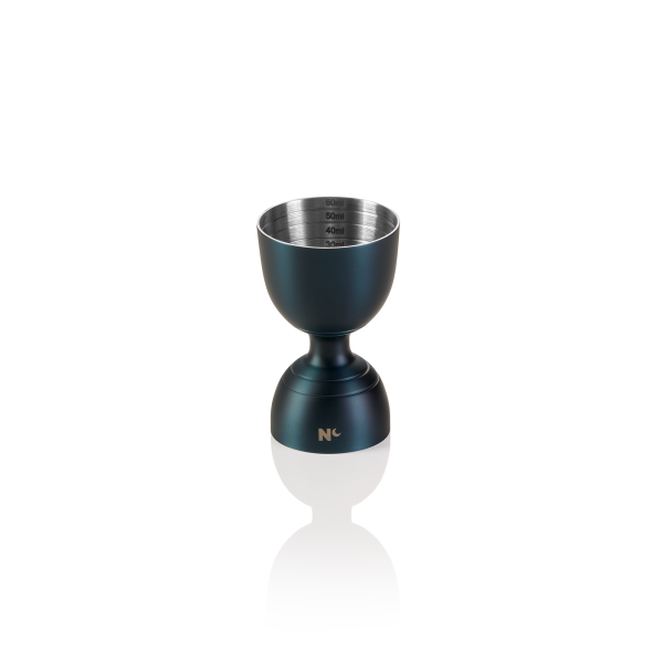 Jigger Rim Bell inox 18/8 - 3/6 cl - Bleu